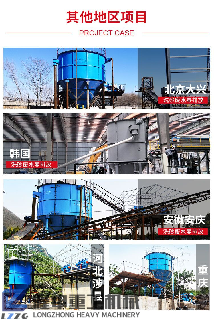 隆中污泥壓濾機走向全國！構建零排放洗沙生產線