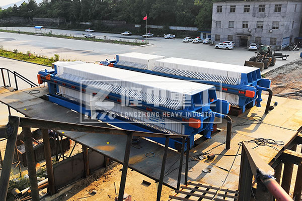 廂式壓濾機的結構組成特點 廂式壓濾設備工作流程?