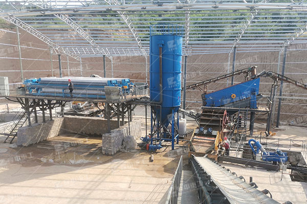 污泥壓濾機(jī)出料渾濁怎么辦？四招可以很好的解決這個問題